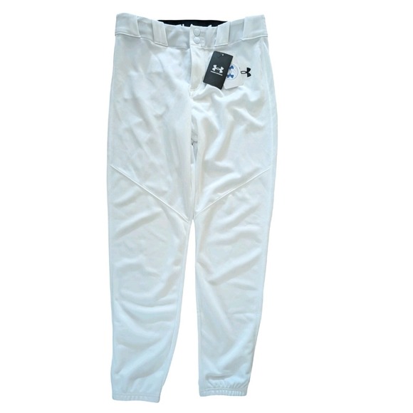 Under Armour Other - Under Armour Utility Loose Fit Youth Boys Baseball Pants NEW Large 1374382 White
